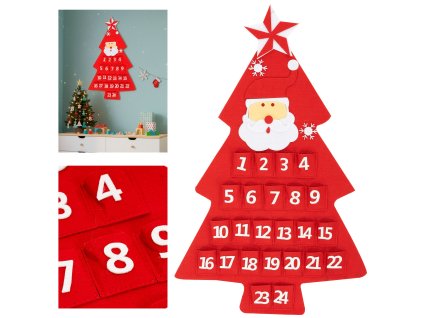 ADVENTI NAPTÁR 62 CM