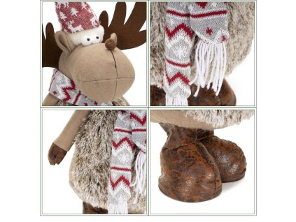 CA1485 KARÁCSONYI DÍSZ "SZÁMÁR" 38 X 23 X 70 CM