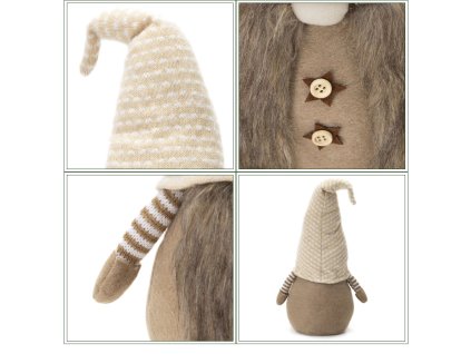 196750 ca1489 ozdoba swiateczna skrzat 24 x 17 x 51 cm M0