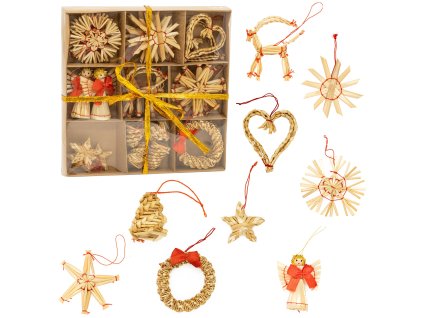 CA1469 KARÁCSONYI DÍSZEK 6 CM 27 DB