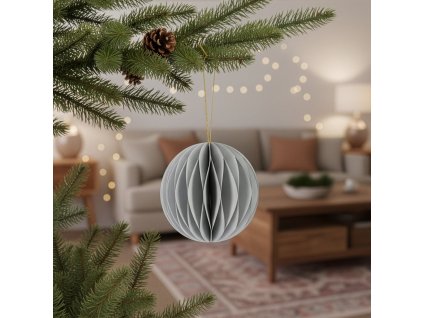 196800 ca1495 ozdoba swiateczna z papieru 6 szt M0