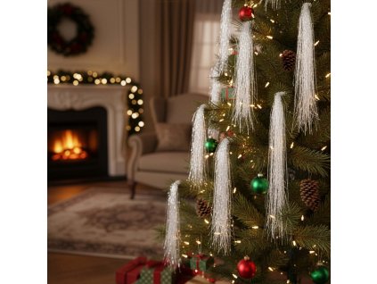 197239 ca1546 ozdoba choinkowa wlosy anielskie transparentne M0