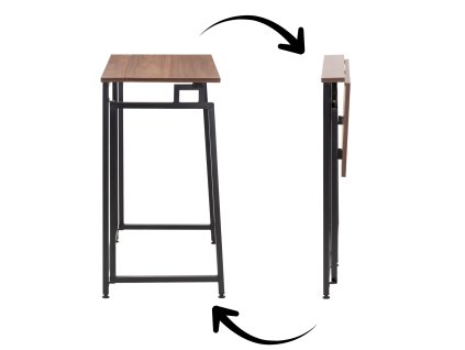 198455 hf0056 biurko skladane 80 x 75 x 40 cm M0