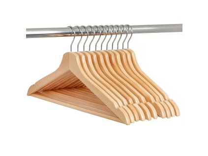 198620 hg0085 wieszak drewniany 10 szt M0