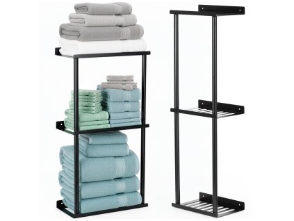 199600 hg0073 wieszak na reczniki 25 x 16 x 79 cm M0