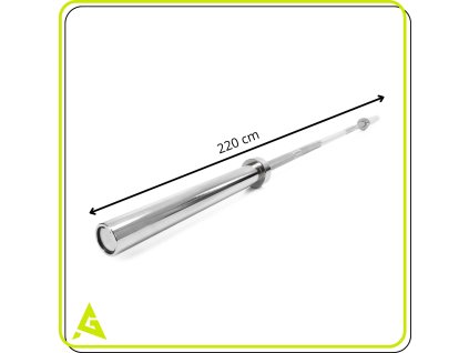 204585 act0008 gryf prosty olimpijski 220 cm 50 mm M0