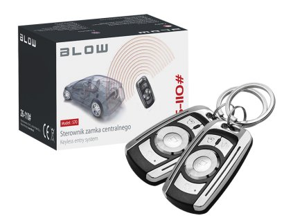 Központi zár távirányítóval BLOW S70