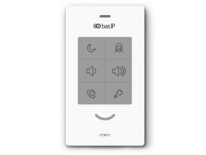 SP-03 FEHÉR - Kihangosítós IP interkom, PoE, SIP 2.0 - BasIP