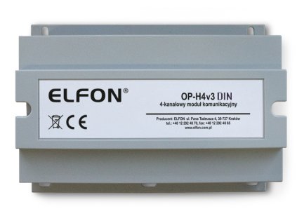 OP-H4v4 DIN - Kommunikációs modul - Elfon