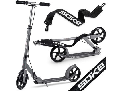 Scooter Soke City szürke 1612