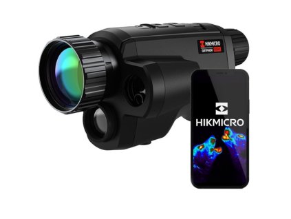 Gryphon HD LRF GQ50L - 3 az 1-ben kézi hőkamerás távcső, 640x512, 50mm - Hikmicro