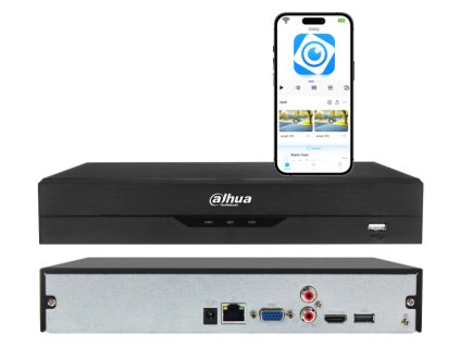 large nvr4104hs ei rejestrator ip 4 kanalowy do 16mpx 1xhdd h 265 ai dahua 6923172584274