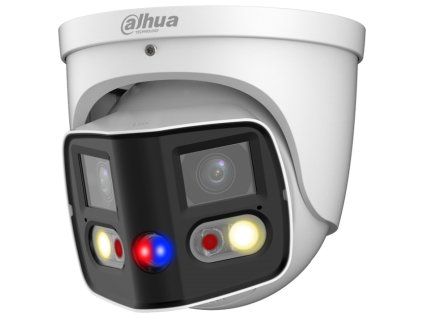 IPC-PDW3849-A180-E2-AS-PV-0280B - Panoráma dome IP kamera, 2x 4Mpx, 2x 1/2.7", Wizsense, TiOC DUO - Dahua