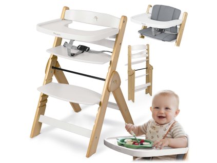 Fából készült Nukido Timo etetőszék