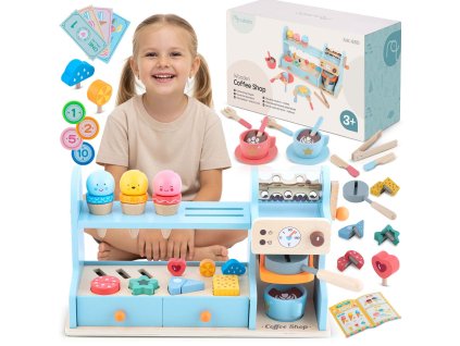 drewniana kawiarnia lodziarni 60066