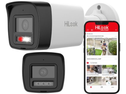 large ipc b140ha luc kamera tubowa ip 4mpx 2 8mm smart hybrid light mikrofon hilook by hikvision 6942160461960