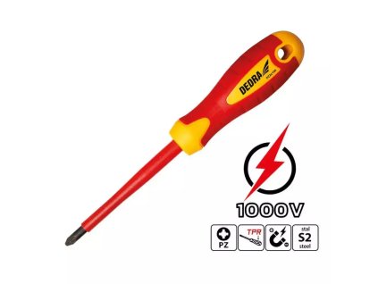 Szigetelt csavarhúzó PZ0x60mm 06B020