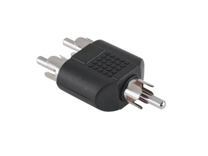 RCA csatlakozó-2xRCA/dugók/