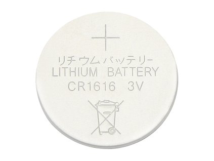 Lítium akkumulátor 3V CR1616 50mAh