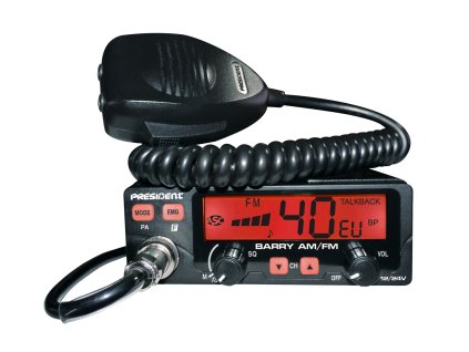 CB jeladó PRESIDENT BARRY ASC 12/24V AM/FM