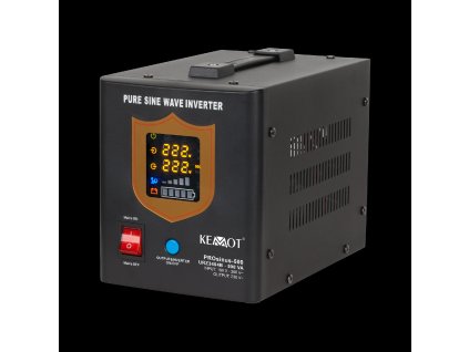 zasilacz awaryjny kemot prosinus 500 przetwornica z czystym przebiegiem sinusoidalnym i funkcja ladowania 12v 230v 500va 300w kolor czarny 082ff6e3d69d4517b205c5d8c31ac075 191f6472