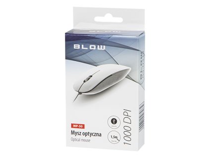 Optikai egér BLOW MP-30 USB fehér