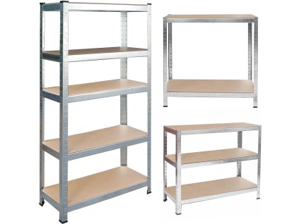 Fém polc 150 x 75 x 30 cm HR-810