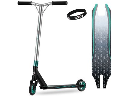 FreeStyle robogó SOKE PRO performance ezüst/türkiz 1524