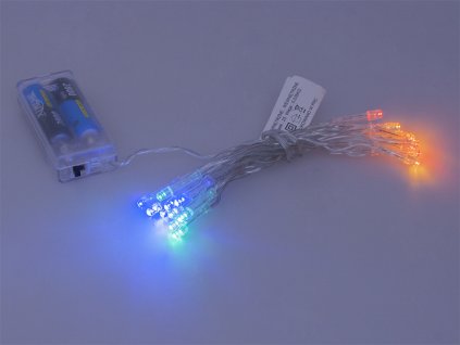 Karácsonyi fények zseblámpákhoz 25db