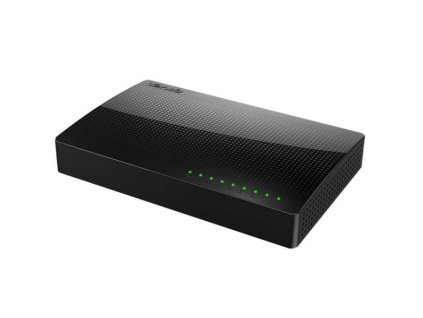 SG108 8 portos kapcsoló fekete