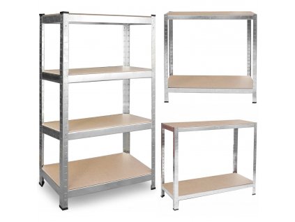 Fém polc 150 x 75 x 30 Plonos 470000