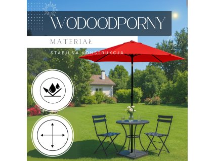 176797 gu0032 parasol ogrodowy 250 cm M0