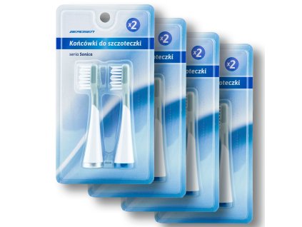 Berdsen szónikus fogkefefejek 8 db