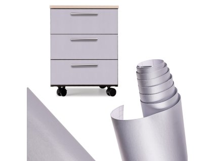 Sima ezüst fólia tekercs 1,52x28m