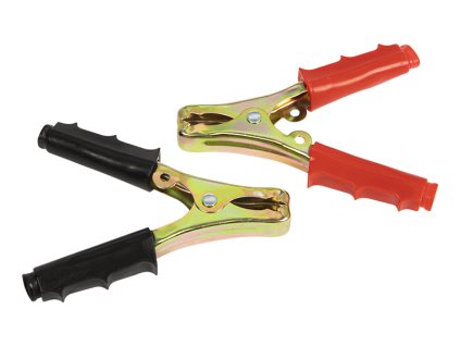 Croc-clamp 80A fekete/piros