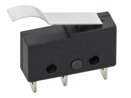 Mikrokapcsoló mini l=20mm