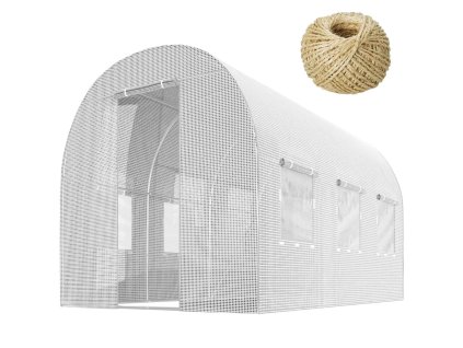tunel ogrodowy 2x3m 6m2 bialy 16976