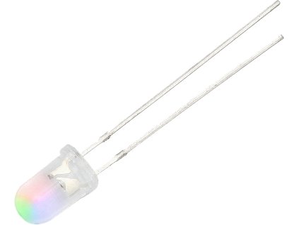 LED 3 mm-es RGB lassított felvétel 3 színben
