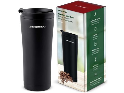 Termosz 470 ml BD-785 fekete