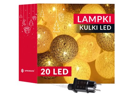 Karácsonyi fények CL0152 20 LED
