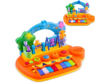 Interaktív játékzongora RK-749