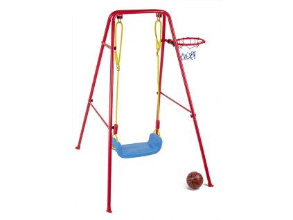 Metalowa Hustawka Kosz do gry z pilka 67124%282%29