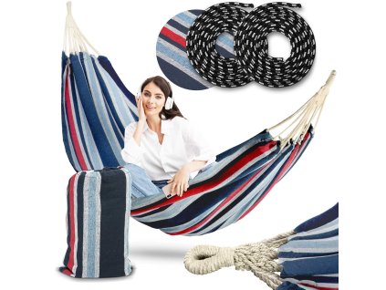 Hammock Malaga Double kék és piros