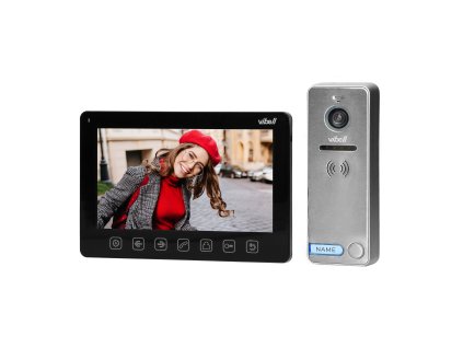 Videó kaputelefon NOVEO, LCD 7" fekete