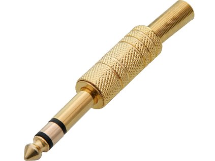 Csatlakozó Jack 6,3 ST GOLD