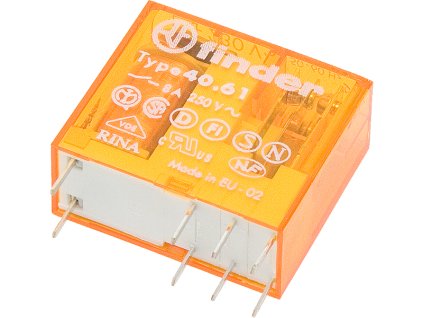 F40,61,8,230 FINDER 16A 230V-os relé