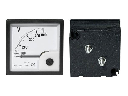 Analóg feszültségmérő 500V