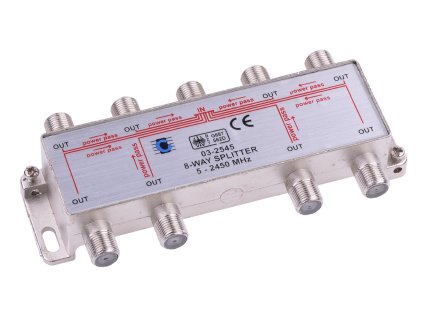 Antennaelosztó 1x F 8x kimenetre ZLA0639