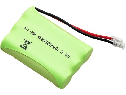 Újratölthető akkumulátor NiMH 3V6 800mAh 3x AAA