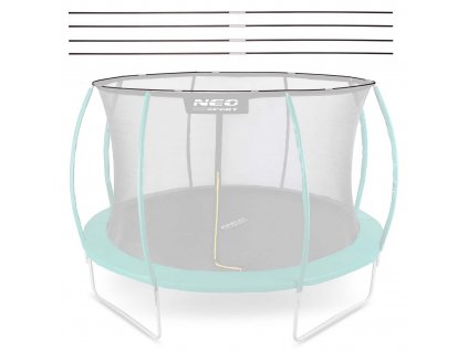 C típusú trambulin háló gyűrű 252cm 8ft Neo-sport 252cm 8ft